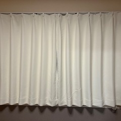 ニトリ　カーテン　100cm×120cm×2の画像