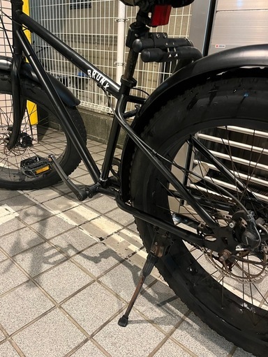 対面受け渡し限定/湘南エリア　BRONX ファットバイク ブラック/26インチ 対面受け渡し限定/湘南エリアBRONX ファットバイク ブラック/26