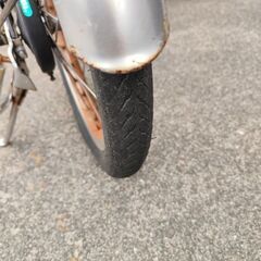 シート破れ無し 折りたたみ式自転車の画像