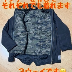 【冬用ジャンバーあり】男児向け130cm秋冬物9点まとめ売りの画像