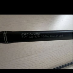 Abu Garcia BASSFIELD BSFC-672MH バスロッド 美品の画像