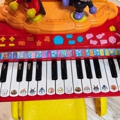 アンパンマン　ピアノ　※動作不良　説明文記載の画像