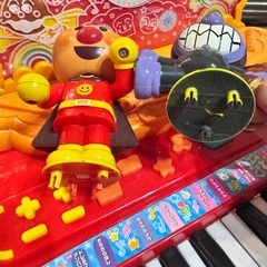 アンパンマン　ピアノ　※動作不良　説明文記載の画像