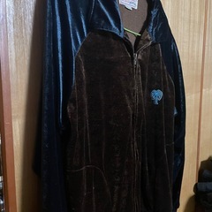 古着✨️ベロア生地ジャケットの画像