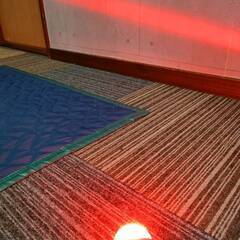 LEDレーザーライン　レッド　12V　中古の画像
