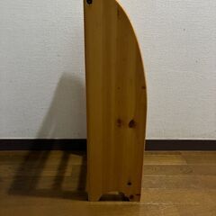 【差し上げます】🌸木のぬくもりがかわいい♪ハート型スリッパラック🌸の画像