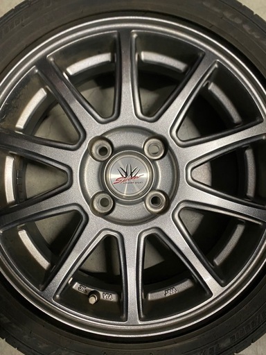 165/55/15夏タイヤホイールセット4本