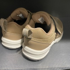 ○美品○　【15.0cm】瞬足 ブラウンの画像