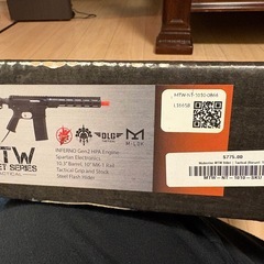 Wolverine MTW Billet Series タクティカル・エアソフトガン（10インチバレル）＋HPAタンクシステムの画像