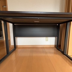 ワークデスク ブラックの画像