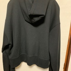 ナノユニバース　パーカー　黒の画像