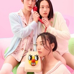 SNIDELHOME The Powerpuff Girls ニットカーディガンの画像
