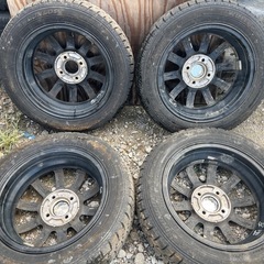 中古タイヤー ホイル 4本 セット の画像