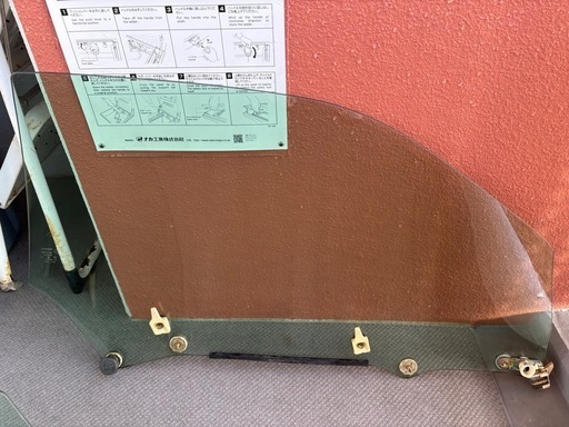 スカイライン R34 GTT 運転席＆助手席ウィンドウ