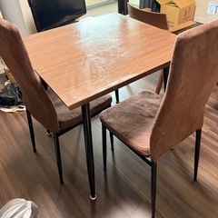 値引き／2名用ダイニングセットの画像