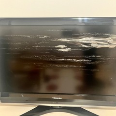 東芝32型液晶テレビの画像