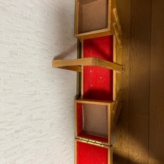 レトロな裁縫箱の画像