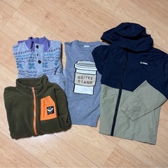 【9点セット】男児向け140cm秋物まとめ売りの画像