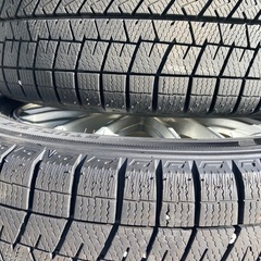 21日18時半　　　165/65R14 バリ山！　スタッドレスタイヤの画像