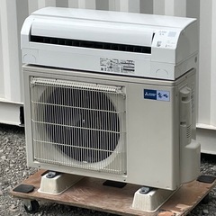 高年式！取付け可 ! !◇三菱 エアコン 18畳用 2023年 ムーブアイ 内部クリーン　MSZ-E5623E3S 高圧洗浄済み！保証付き ! !の画像