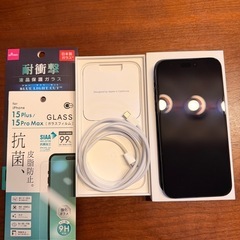 iPhone 15 Plus 256GB ブラックの画像