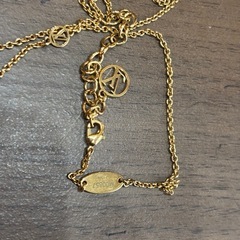 極美品 Louis Vuitton ゴールド ネックレスの画像