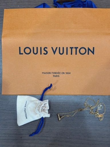 極美品 Louis Vuitton ゴールド ネックレス