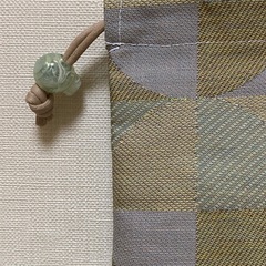 ハンドメイド　四角い巾着袋　萌の画像