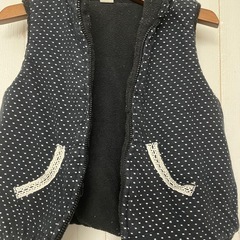 秋冬用ベスト　90サイズの画像