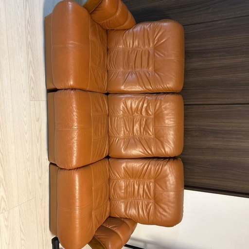 【中古品】濱本工芸のソファー3つセット