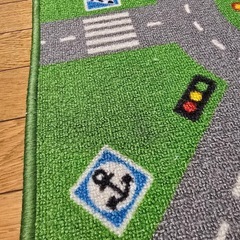 IKEA(イケア) STORABO ラグ グリーン 2枚の画像