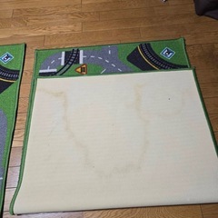 IKEA(イケア) STORABO ラグ グリーン 2枚の画像