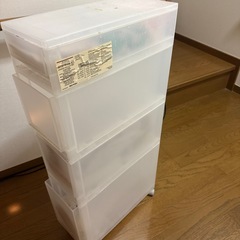 キャスター付き収納棚(値下げ中)の画像