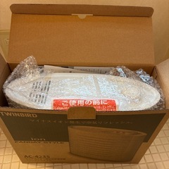 新品未使用。空気清浄機の画像