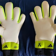 adidas X GL Pro 6号 キーパーグローブホワイト/イエローの画像