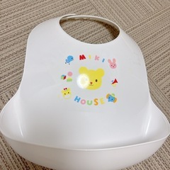 ★移動子供服フリマしてます★2個セット お食事 エプロン ベビービョルン ミキハウスの画像