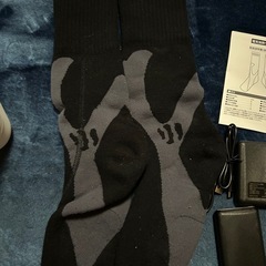 美品✨電気で暖かくなる靴下の画像