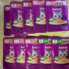 キャットフード　カルカン　やわらかペースト　11歳から　10パックの画像
