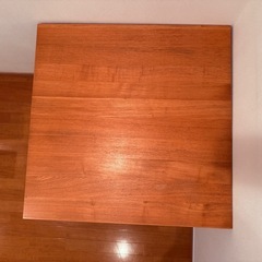 無印良品 木製テーブル 80cmの画像