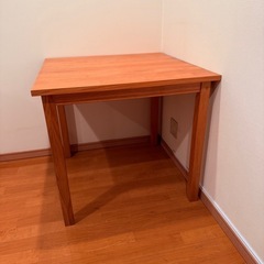 無印良品 木製テーブル 80cmの画像