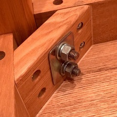無印良品 木製テーブル 80cmの画像