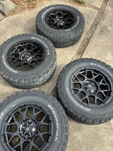 ☆プラド☆4本タイヤホイールセット