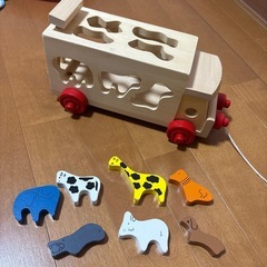 走る動物パズルの画像