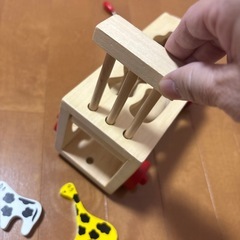 走る動物パズルの画像