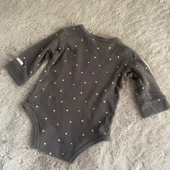 70cm プティマイン 長袖ロンパースの画像