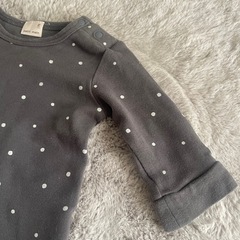 70cm プティマイン 長袖ロンパースの画像