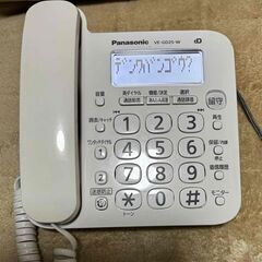 パナソニック　子機１台付き電話機の画像