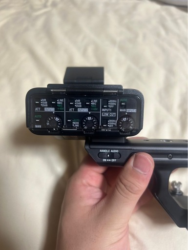 SONY XLRハンドルユニット（FX3 & FX30対応）
