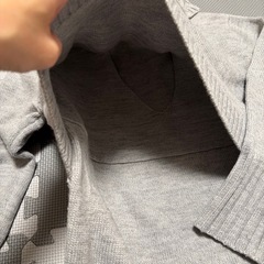 妊婦授乳ワンピースグレーニットMサイズの画像