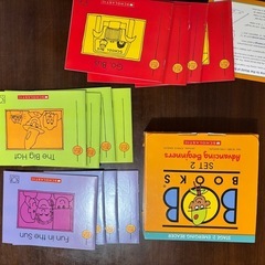 bob books 英語学習の画像